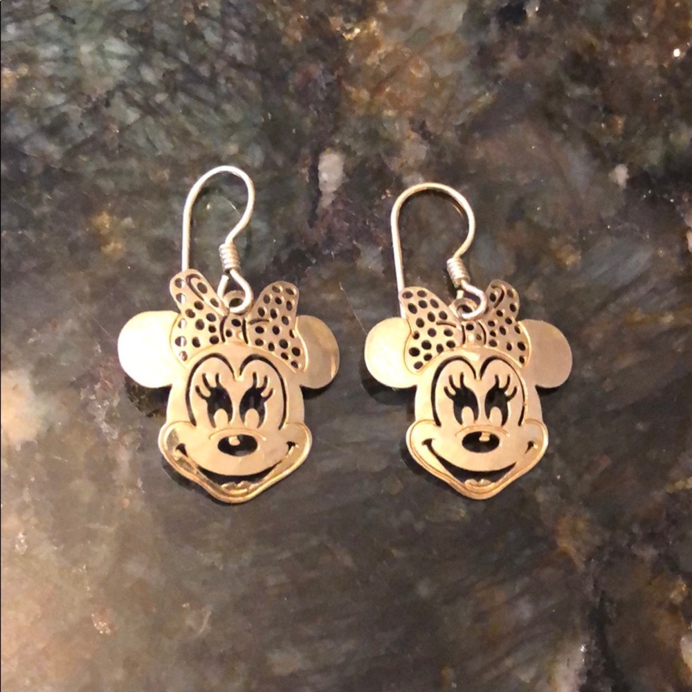 Minnie Mouse Dangle Earrings